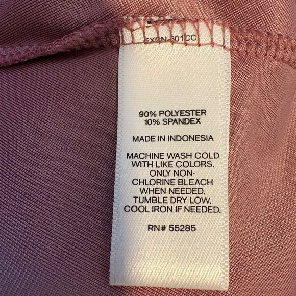 Express Pink Crushed Velvet Double Spaghetti Strap Tank Top S Lined Stretch - Picture 6 of 7